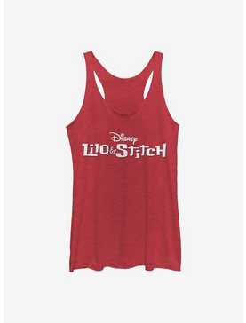 Disney Lilo And Stitch Basic Logo Womens Tank Top, , hi-res