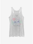 Disney Lilo And Stitch Kindness Matters Womens Tank Top, WHITE HTR, hi-res
