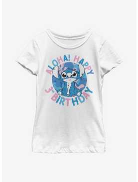 Disney Lilo And Stitch 3rd Birthday Youth Girls T-Shirt, , hi-res