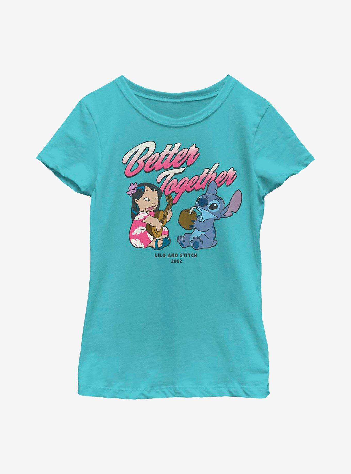Disney Lilo And Stitch Chillin Youth Girls T-Shirt, , hi-res