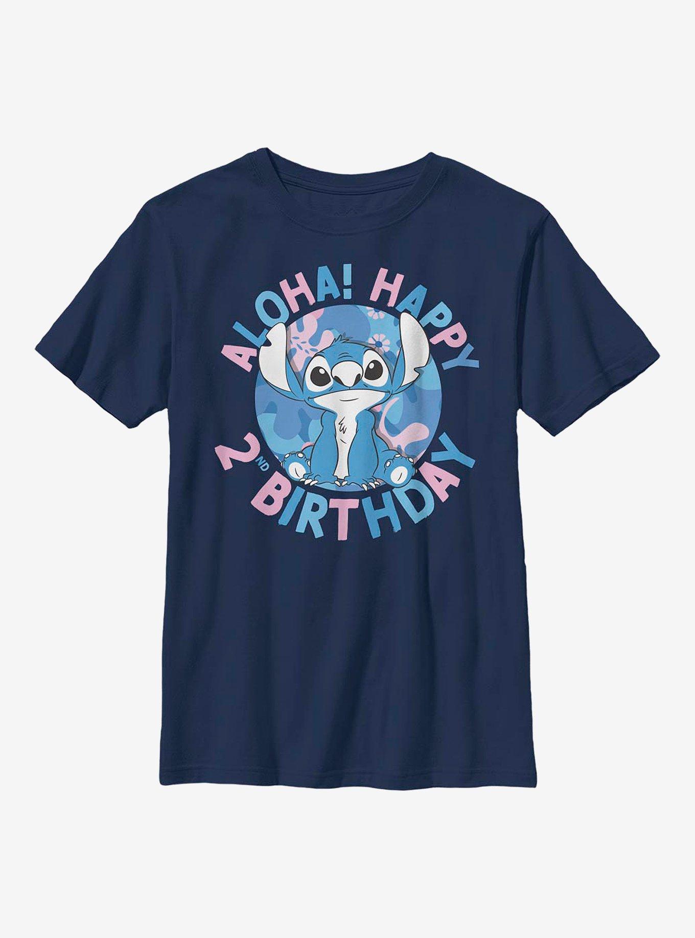 Disney Lilo And Stitch 2nd Birthday Youth T-Shirt, , hi-res