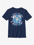 Disney Lilo And Stitch Groupt Shot Youth T-Shirt, NAVY, hi-res