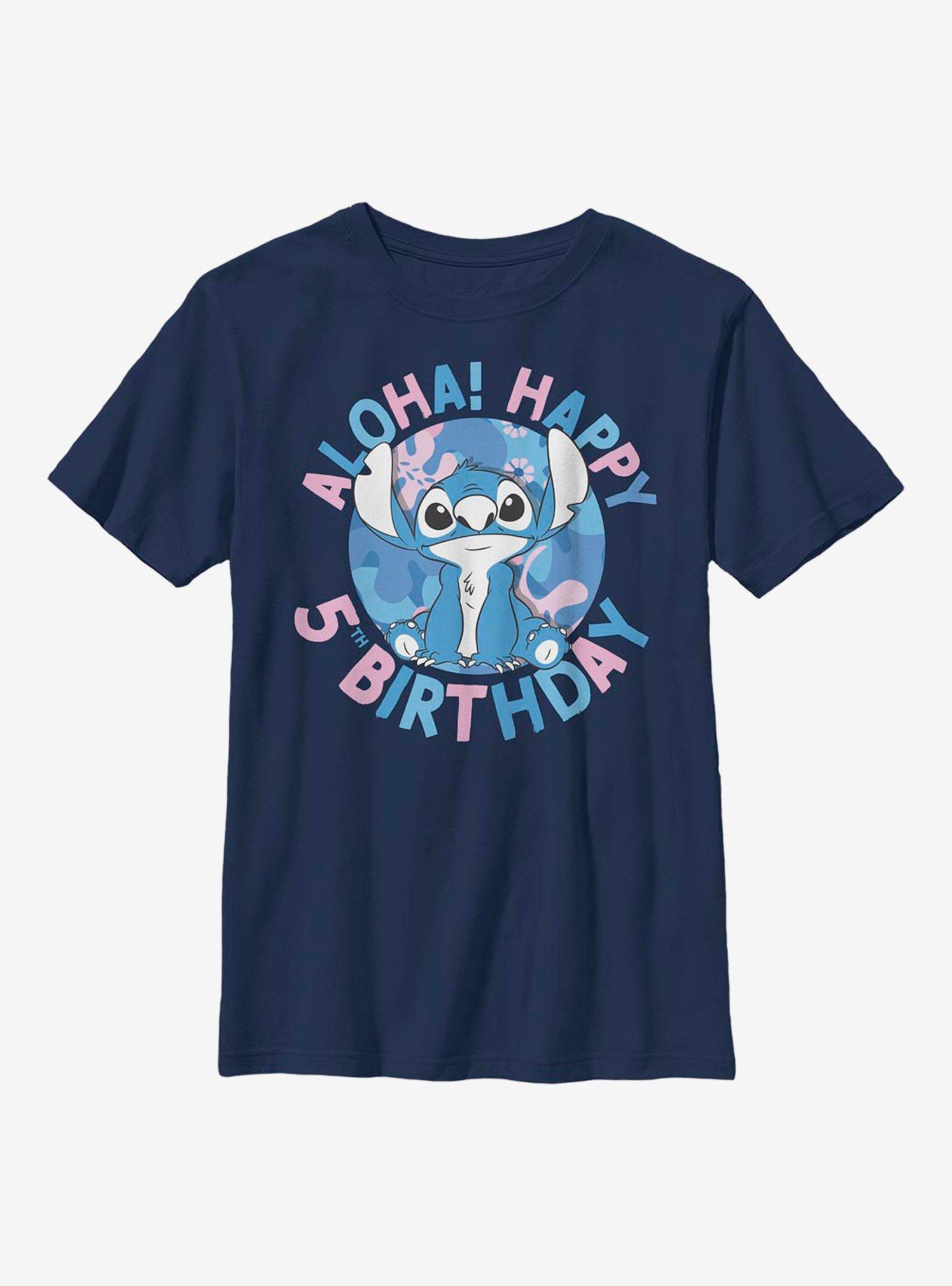 Disney Lilo And Stitch Groupt Shot Youth T-Shirt, , hi-res