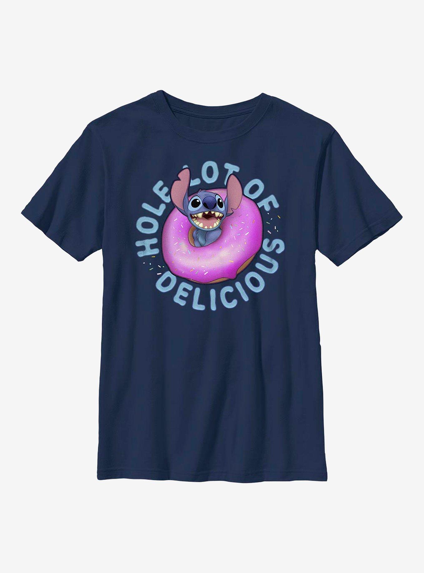 Disney Lilo And Stitch Hole Lot Of Sprinkles Youth T-Shirt, , hi-res