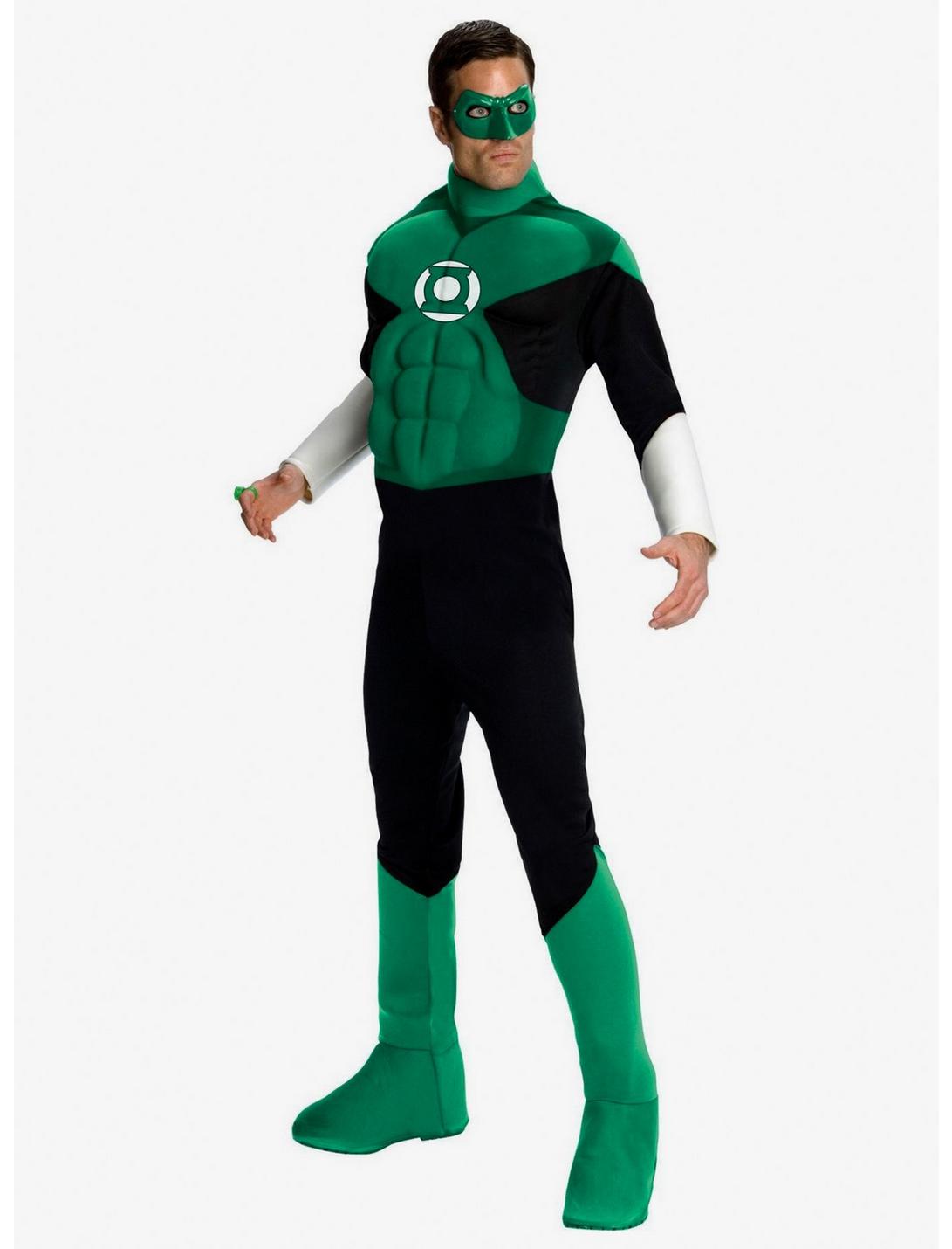 DC Comics Green Lantern Muscle Costume, GREEN, hi-res