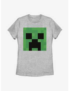 Minecraft Creeper Big Face Womens T-Shirt, , hi-res