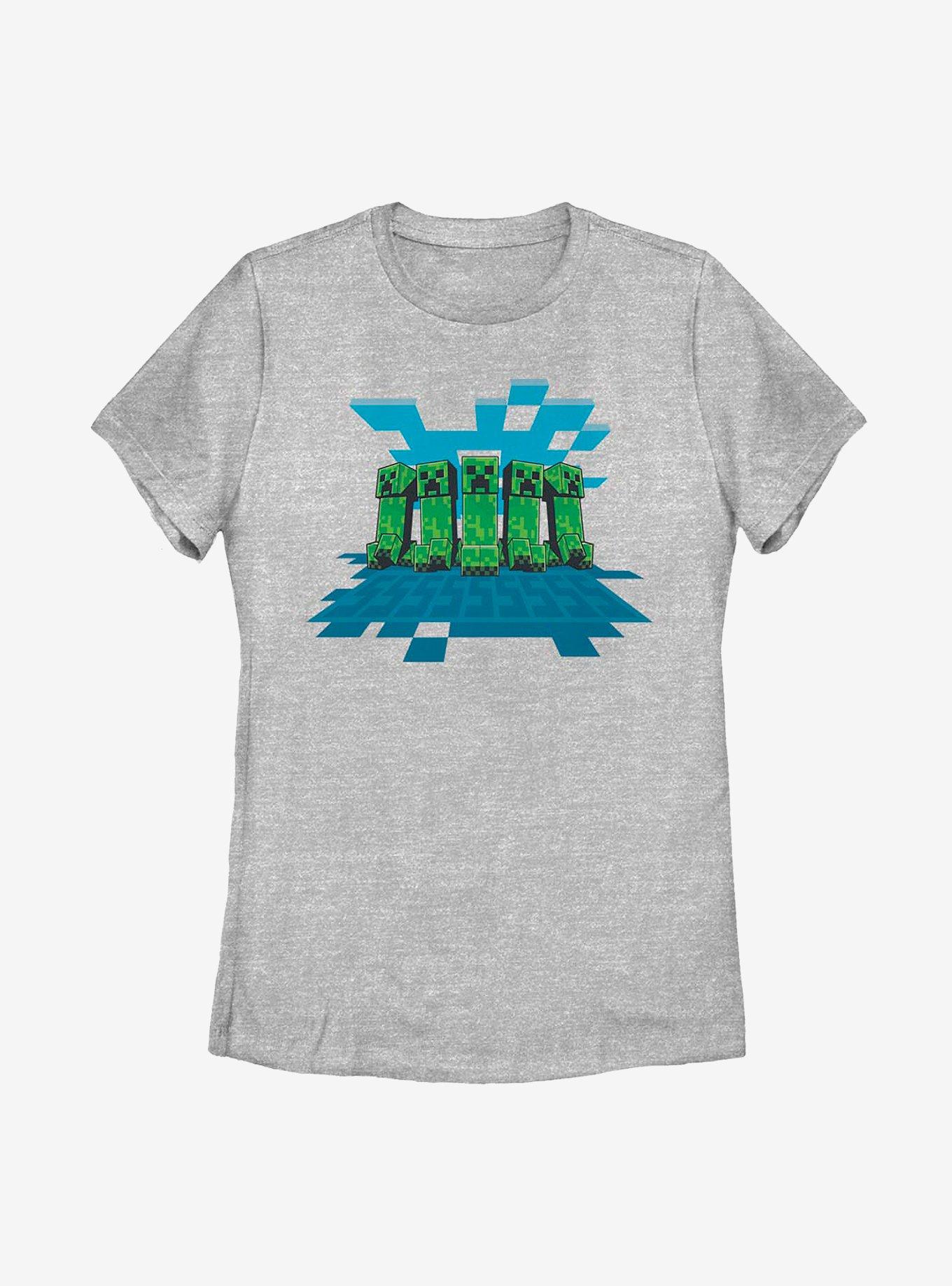 Minecraft Creeper Mob Womens T-Shirt, , hi-res