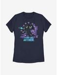 Minecraft Fear The Wither Womens T-Shirt, NAVY, hi-res