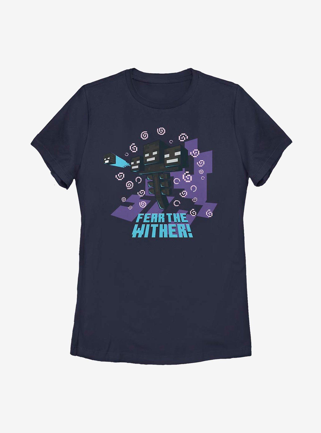 Minecraft Fear The Wither Womens T-Shirt, , hi-res