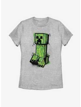 Minecraft Graffiti Creeper Womens T-Shirt, , hi-res