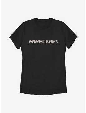 Minecraft Logo Black Womens T-Shirt, , hi-res