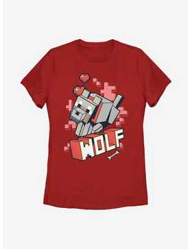 Minecraft Wolf Hero Womens T-Shirt, , hi-res