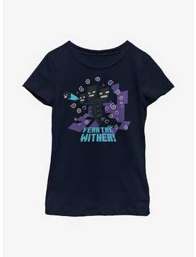 Minecraft Fear The Wither Youth Girls T-Shirt, , hi-res