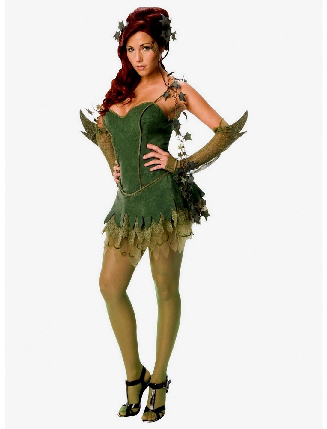 DC Comics Poison Ivy Costume, GREEN, hi-res