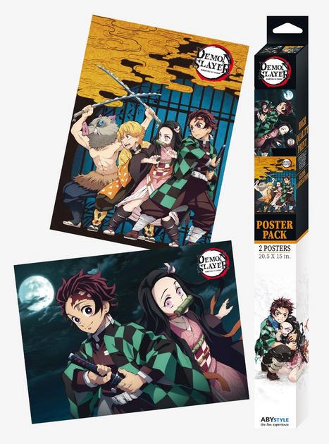 Demon Slayer Boxed Poster Set | Hot Topic