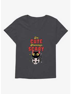 Halloween Cute Scary Girls Plus Size T-Shirt, , hi-res
