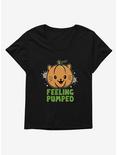 Halloween Feeling Pumped Girls Plus Size T-Shirt, BLACK, hi-res