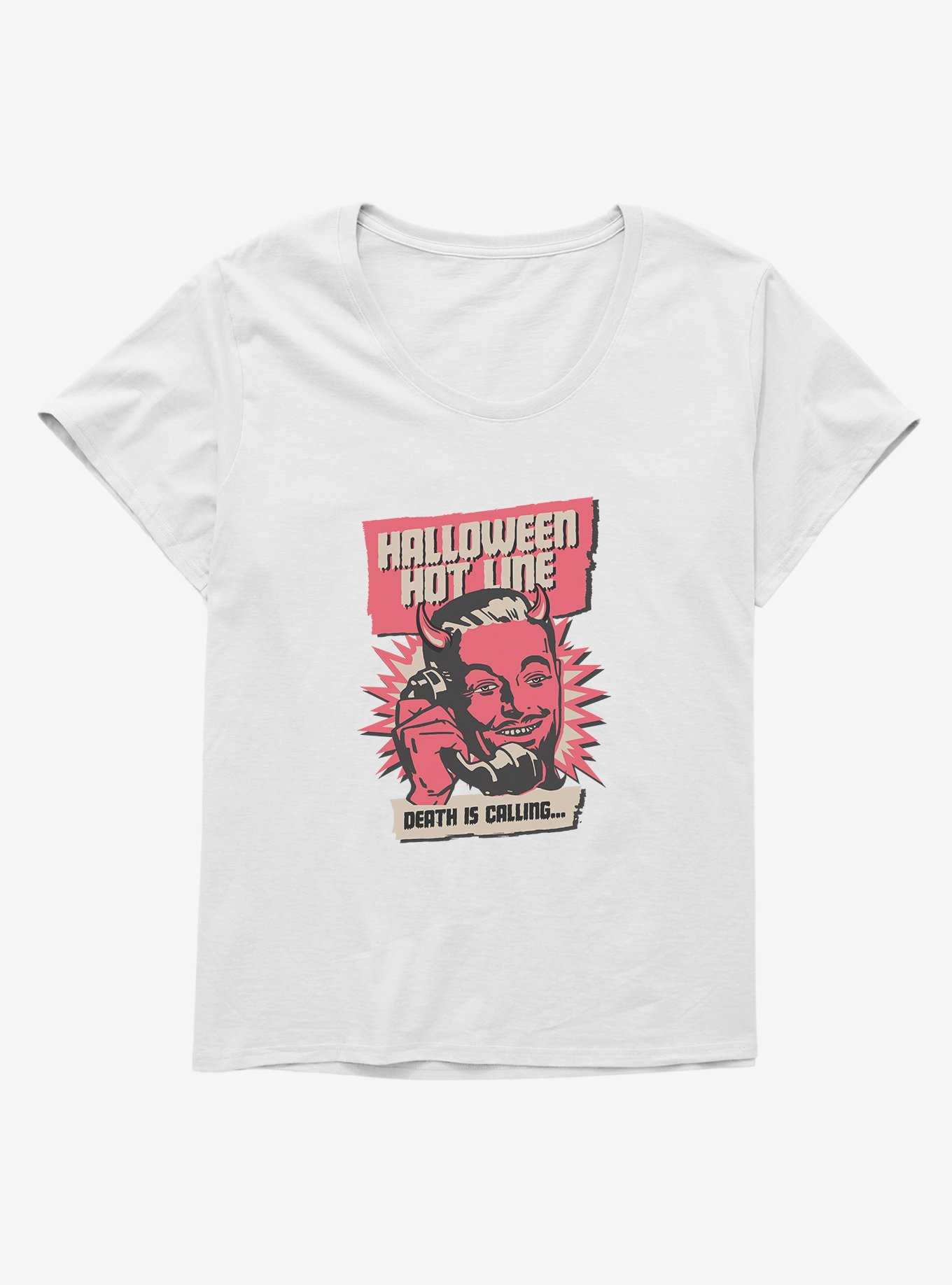 Halloween Halloween Hot Line Girls Plus Size T-Shirt, , hi-res