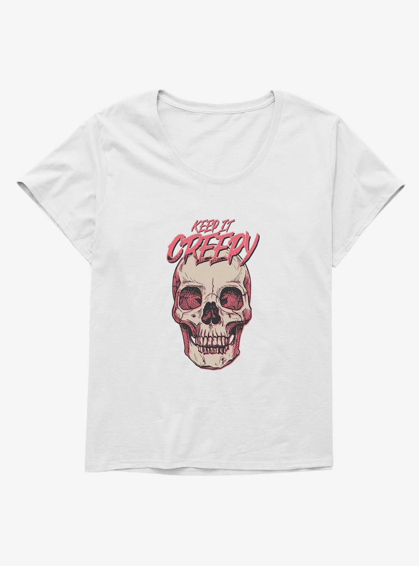Halloween Keep It Creepy Girls Plus Size T-Shirt, , hi-res