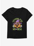 Halloween Looking For My Boo Girls Plus Size T-Shirt, BLACK, hi-res
