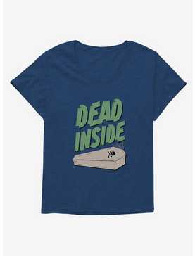 Halloween RIP Dead Inside Girls Plus Size T-Shirt, , hi-res