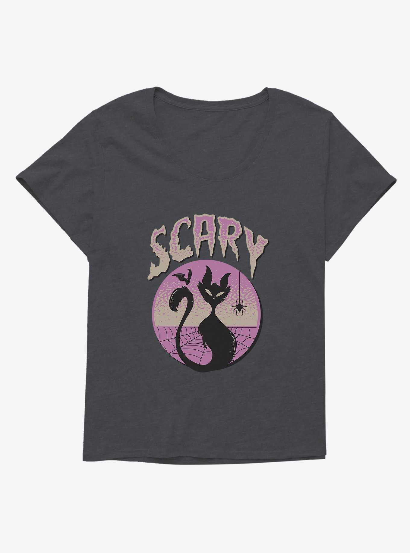 Halloween Scary Trio Girls Plus Size T-Shirt, , hi-res