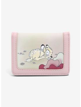 Plus Size Our Universe Disney Bambi Sleeping with Petals Small Wallet - BoxLunch Exclusive, , hi-res