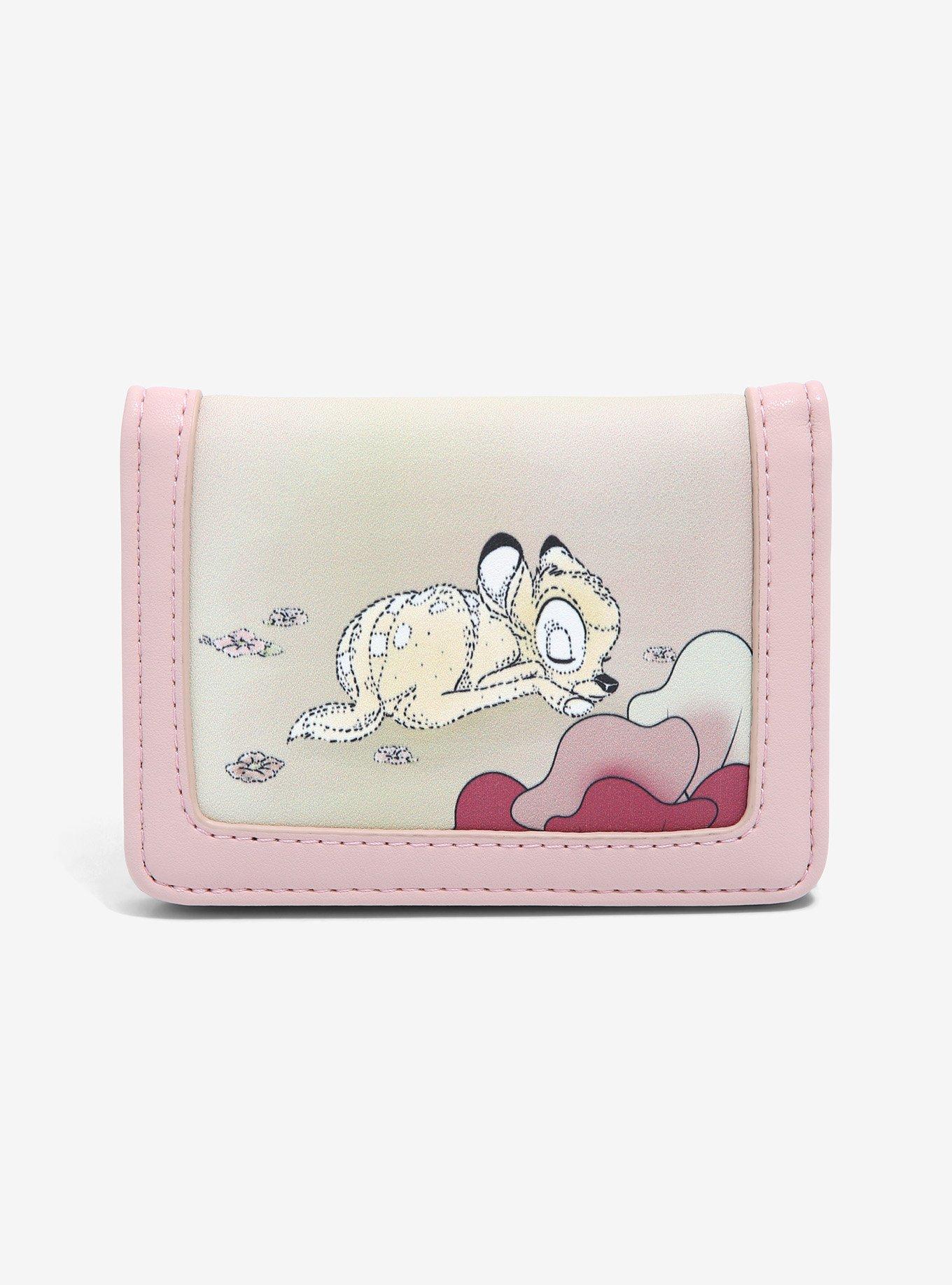 Our Universe Disney Bambi Sleeping with Petals Small Wallet - BoxLunch Exclusive, , hi-res