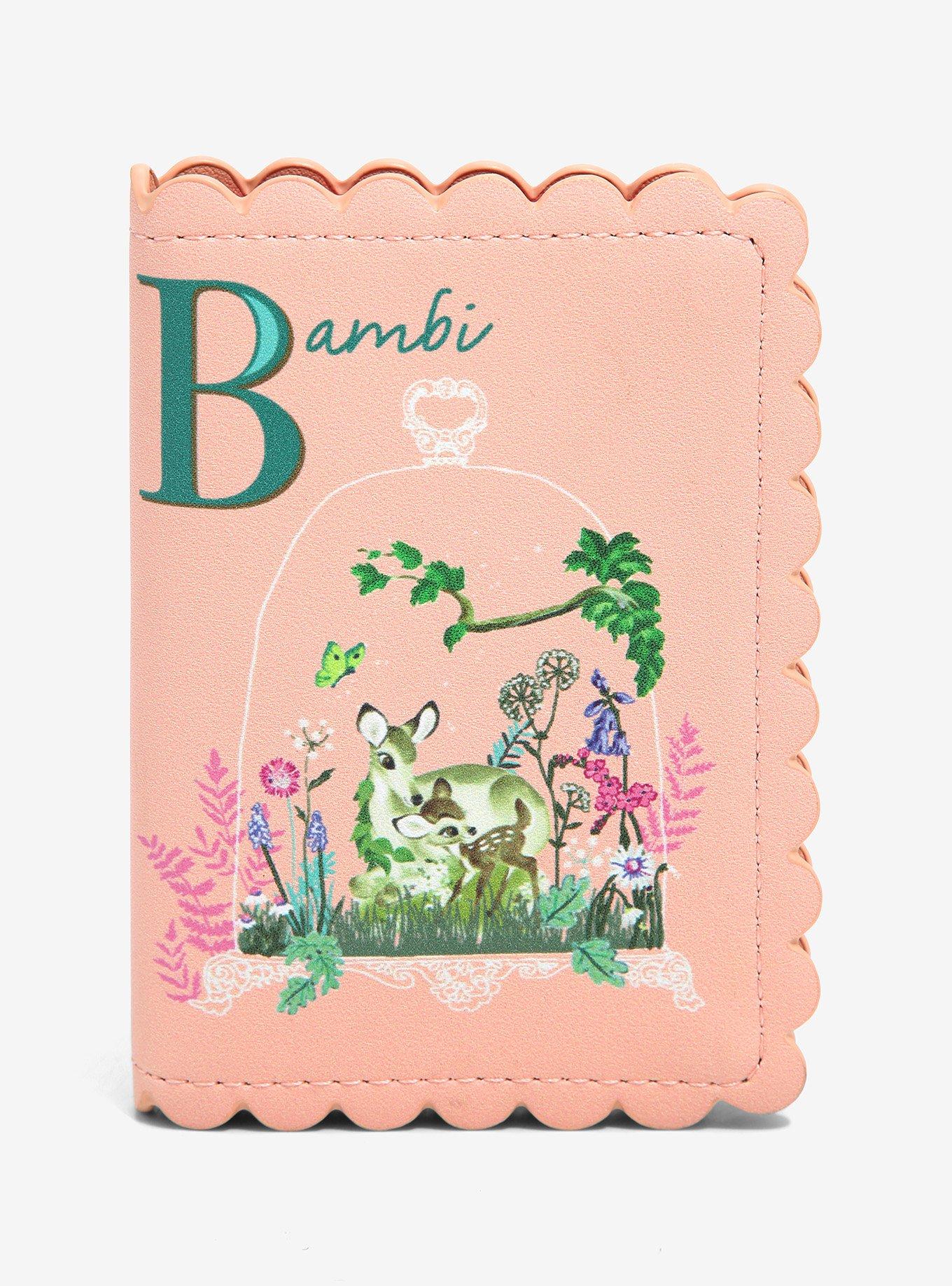 Our Universe Bambi Watercolor Portrait Small Wallet - BoxLunch Exclusive, , hi-res