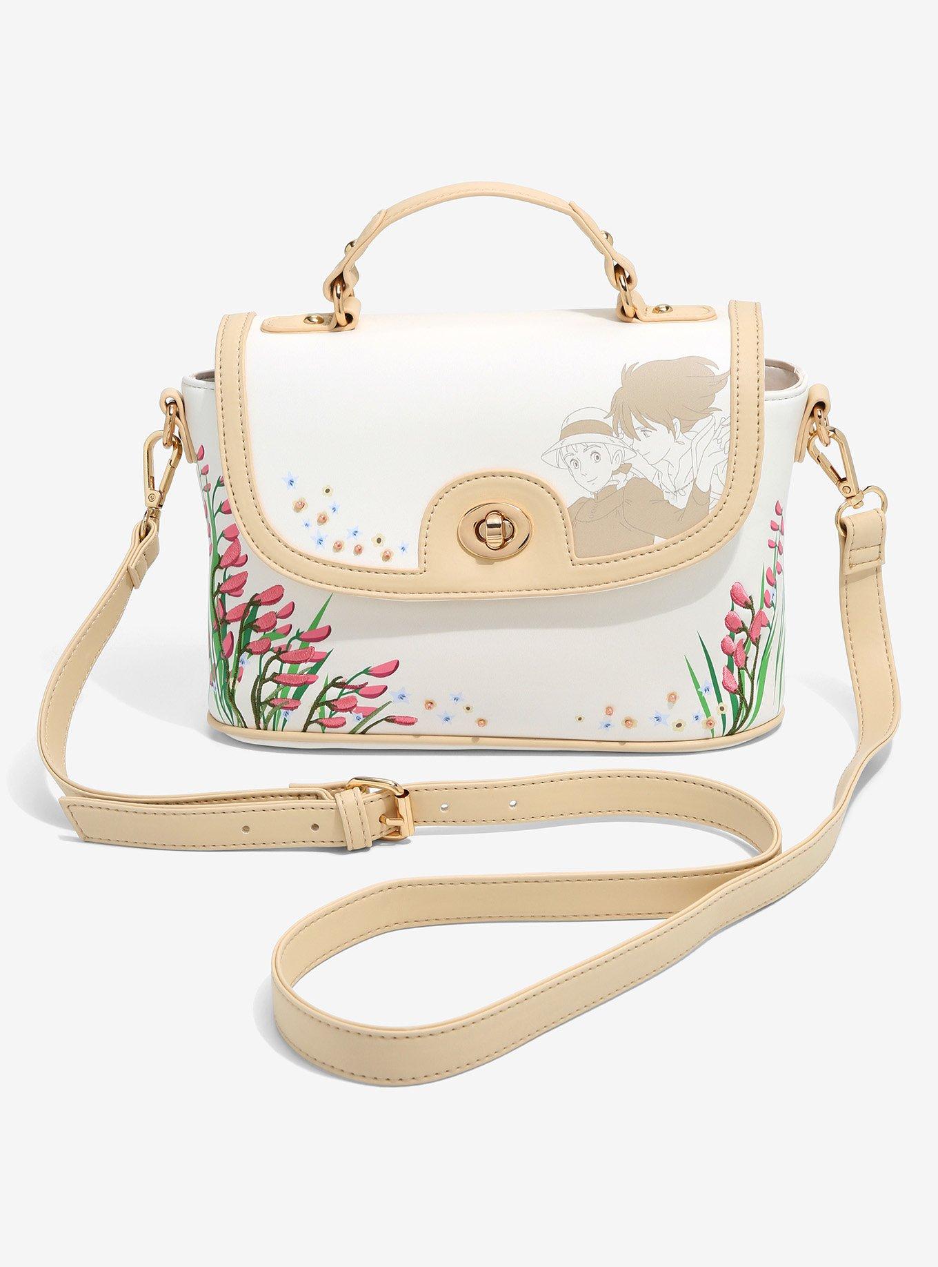 Studio Ghibli Howl’s Moving Castle Sophie & Howl Floral Handbag - BoxLunch Exclusive