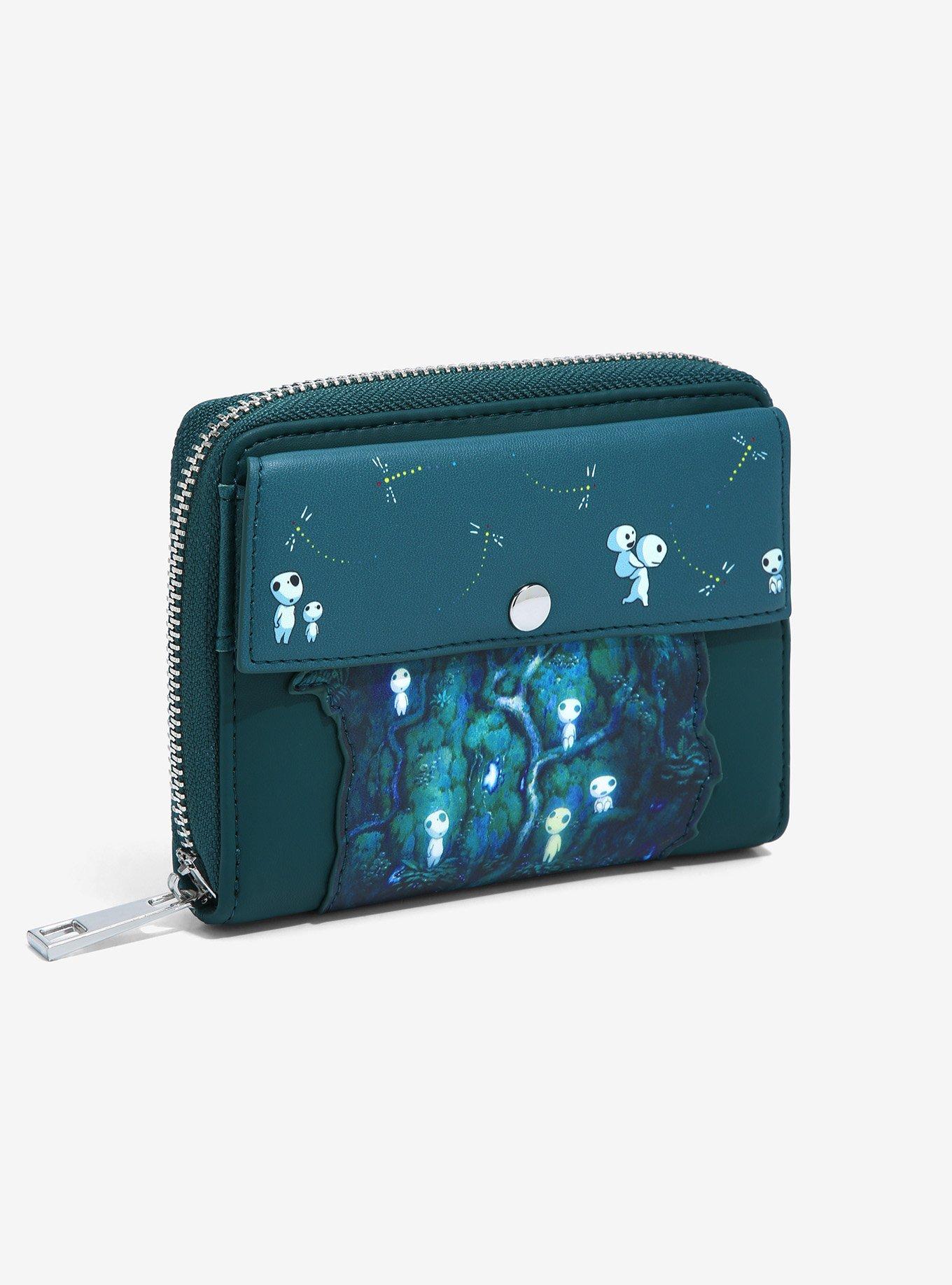Our Universe Studio Ghibli Princess Mononoke Kodama Small Zip Wallet - BoxLunch Exclusive, , hi-res