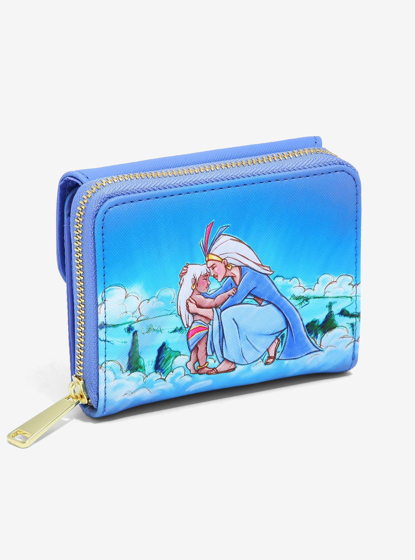 Disney Atlantis Baby Kida & the Queen of Atlantis Small Zip Wallet - BoxLunch Exclusive, , hi-res