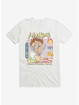 Studio Ghibli Howl's Moving Castle Markl Utensils T-Shirt, WHITE, hi-res