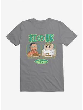 Studio Ghibli Porco Rosso Eat First T-Shirt, STORM GREY, hi-res