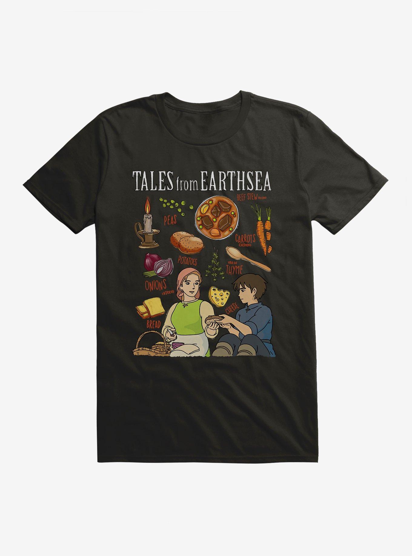 Studio Ghibli Tales From Earthsea Beef Stew Recipe T-Shirt, , hi-res