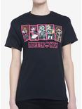 Monster High Illustrated Panels Girls Boyfriend Fit T-Shirt, MULTI, hi-res