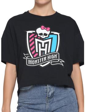 Monster High Crest Girls Crop T-Shirt, MULTI, hi-res