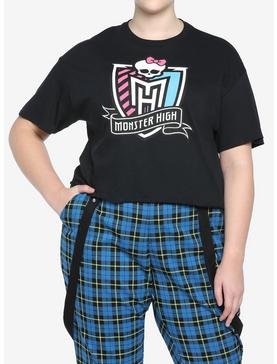 Monster High Crest Girls Crop T-Shirt Plus Size, , hi-res
