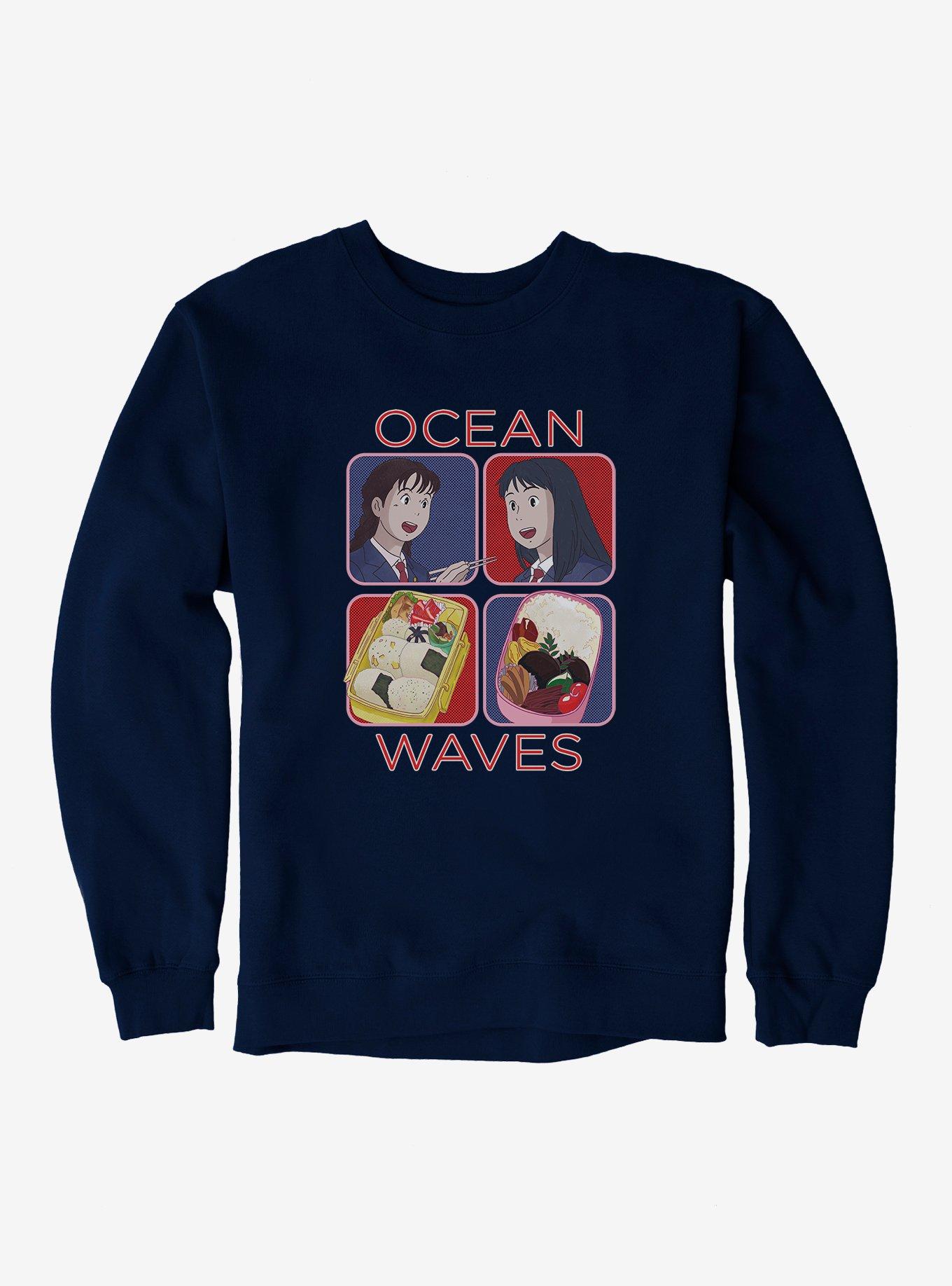 Studio Ghibli Ocean Waves Bento Box Sweatshirt, , hi-res
