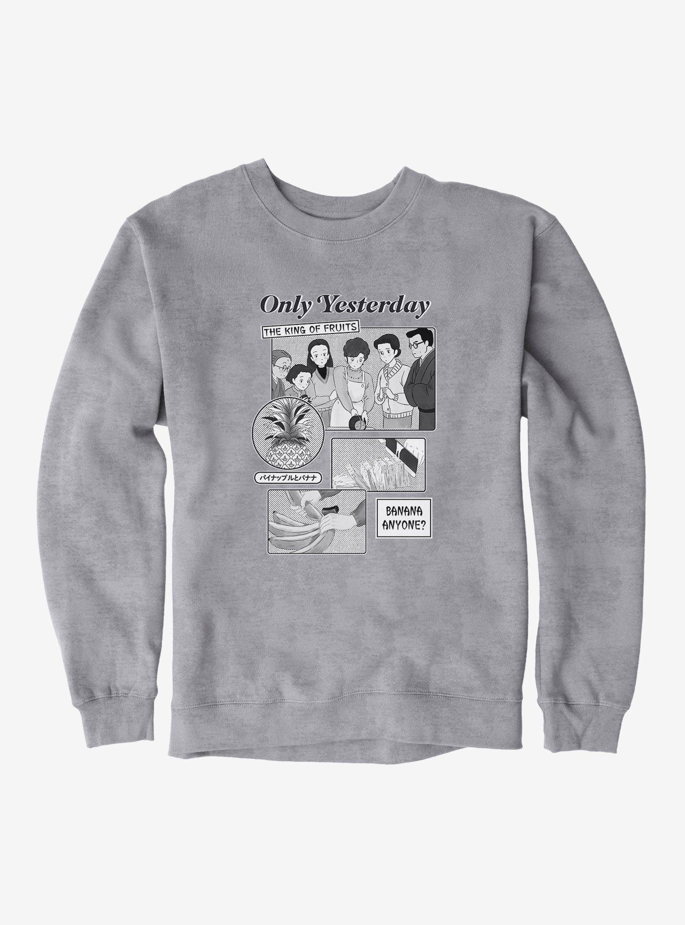 Studio Ghibli Only Yesterday King Of Fruits Sweatshirt, , hi-res