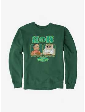 Studio Ghibli Porco Rosso Eat First Sweatshirt, , hi-res