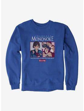 Studio Ghibli Princess Mononoke Ramen Bowl Sweatshirt, ROYAL BLUE, hi-res