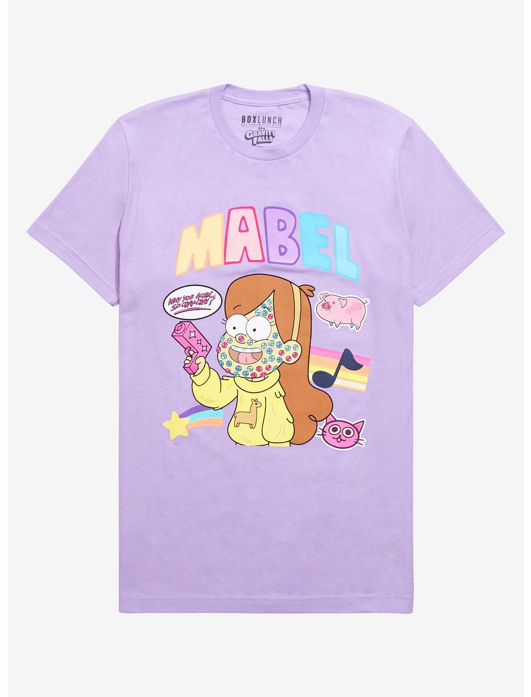 Disney Gravity Falls Mabel Pines Craft Styles T-Shirt - BoxLunch Exclusive, LILAC, hi-res