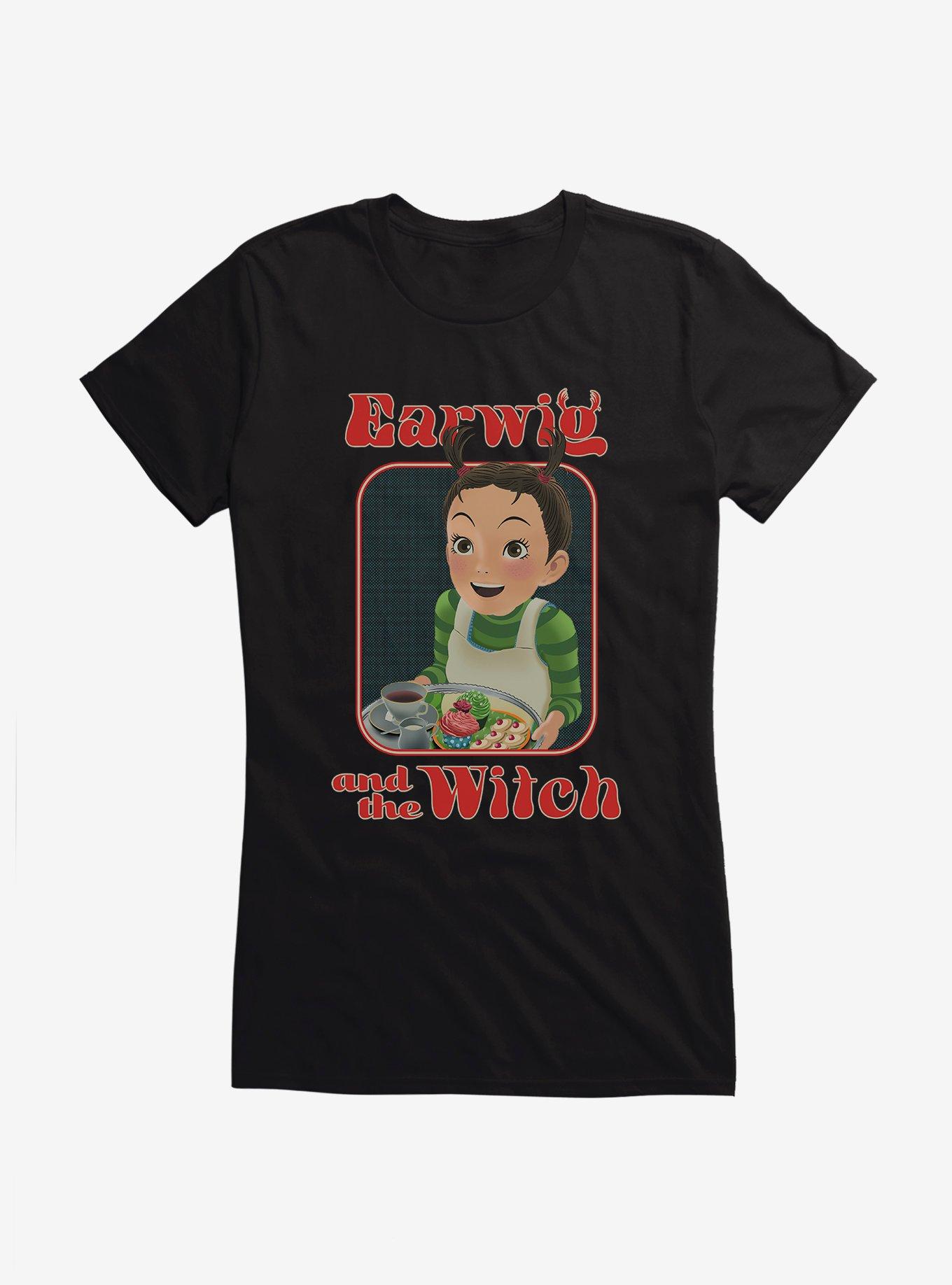 Studio Ghibli Earwig And The Witch Served Girls T-Shirt
