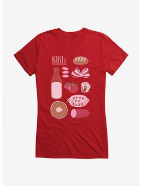 Studio Ghibli Kiki's Delivery Service Essential Foods Girls T-Shirt, , hi-res