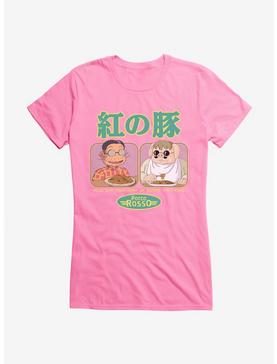 Studio Ghibli Porco Rosso Eat First Girls T-Shirt, , hi-res
