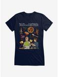 Studio Ghibli Tales From Earthsea Beef Stew Recipe Girls T-Shirt, NAVY, hi-res