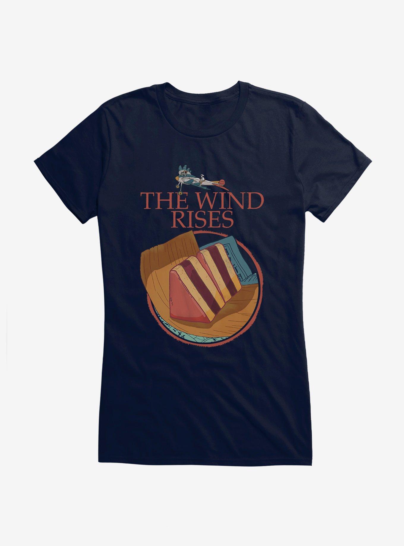 Studio Ghibli The Wind Rises Cake Slices Girls T-Shirt, , hi-res