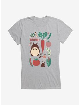 Studio Ghibli My Neighbor Totoro Food Collection Girls T-Shirt, HEATHER, hi-res