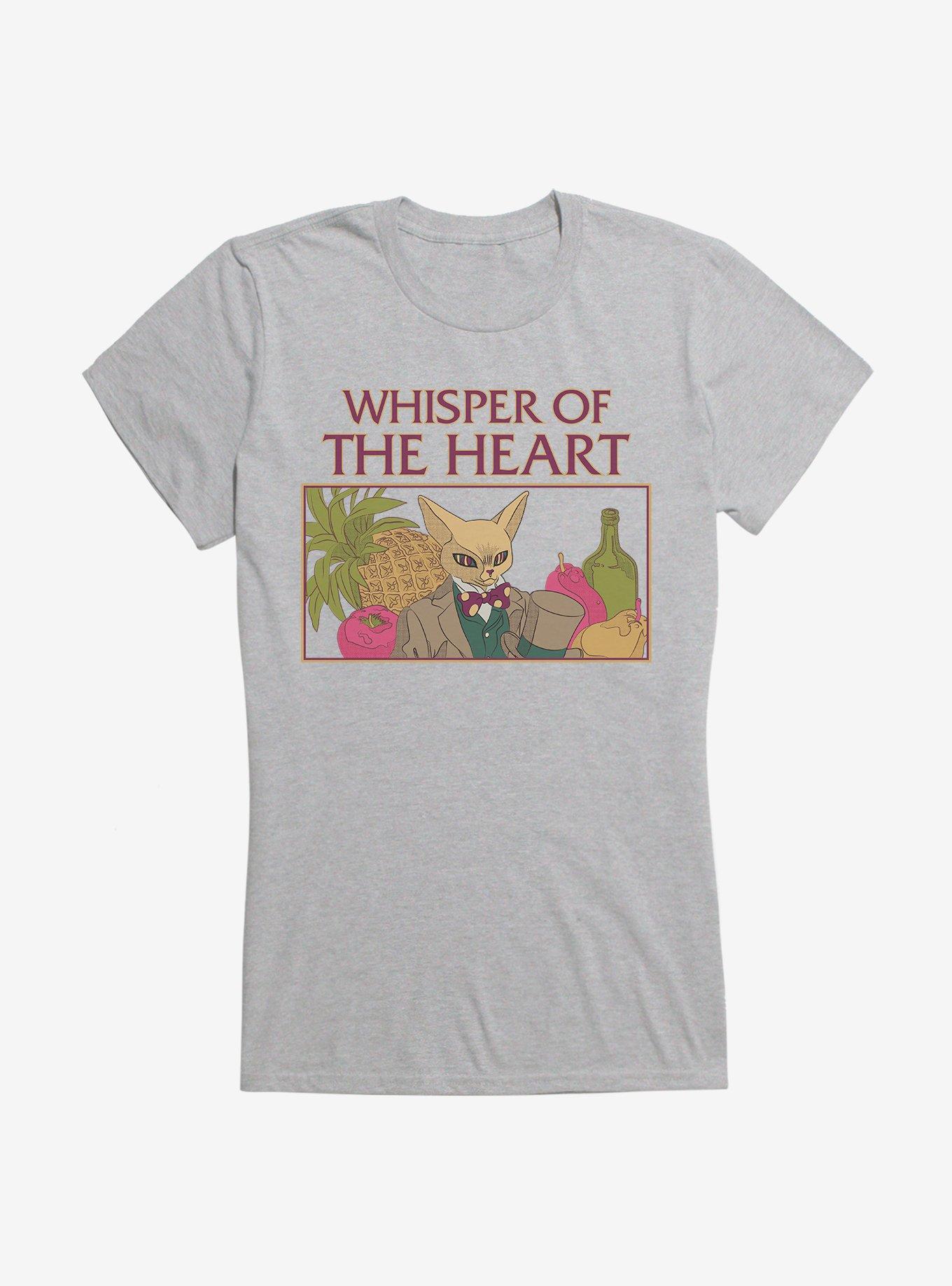 Studio Ghibli Whisper Of The Heart Fruits Girls T-Shirt, HEATHER, hi-res